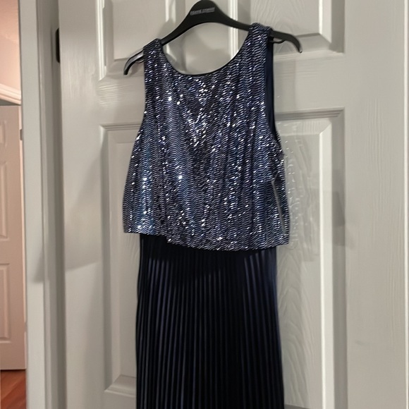 NWT Frank Lyman Blue Woven Dress Brand New $359.00 retail. - Picture 1 of 9